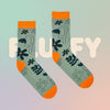 Breathe - Análaigh - FLUFFY warm sock
