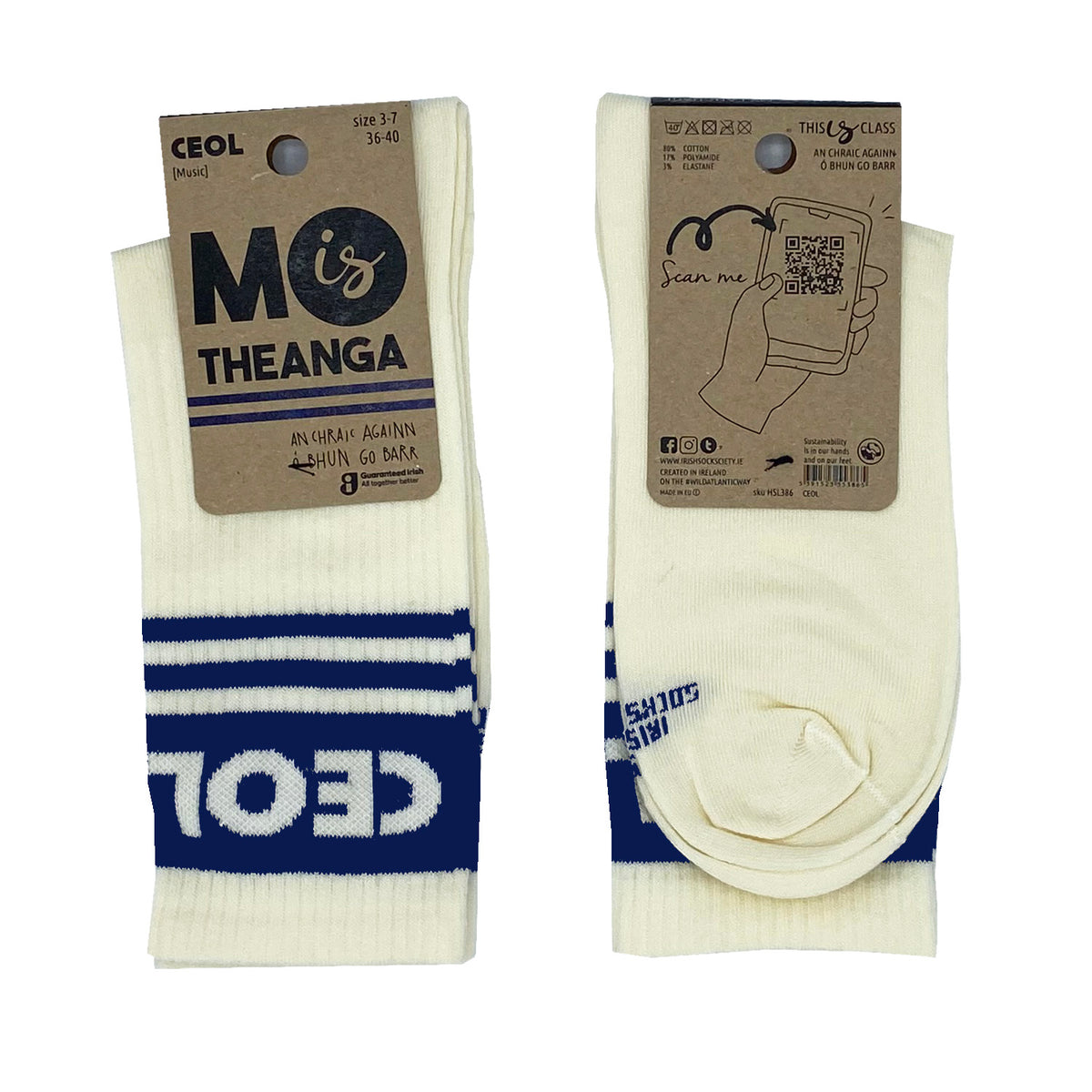 Ceol - Mo Theanga Socks – Irish Socksciety