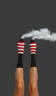 Poolbeg - The Big Smoke Socks Embroidered