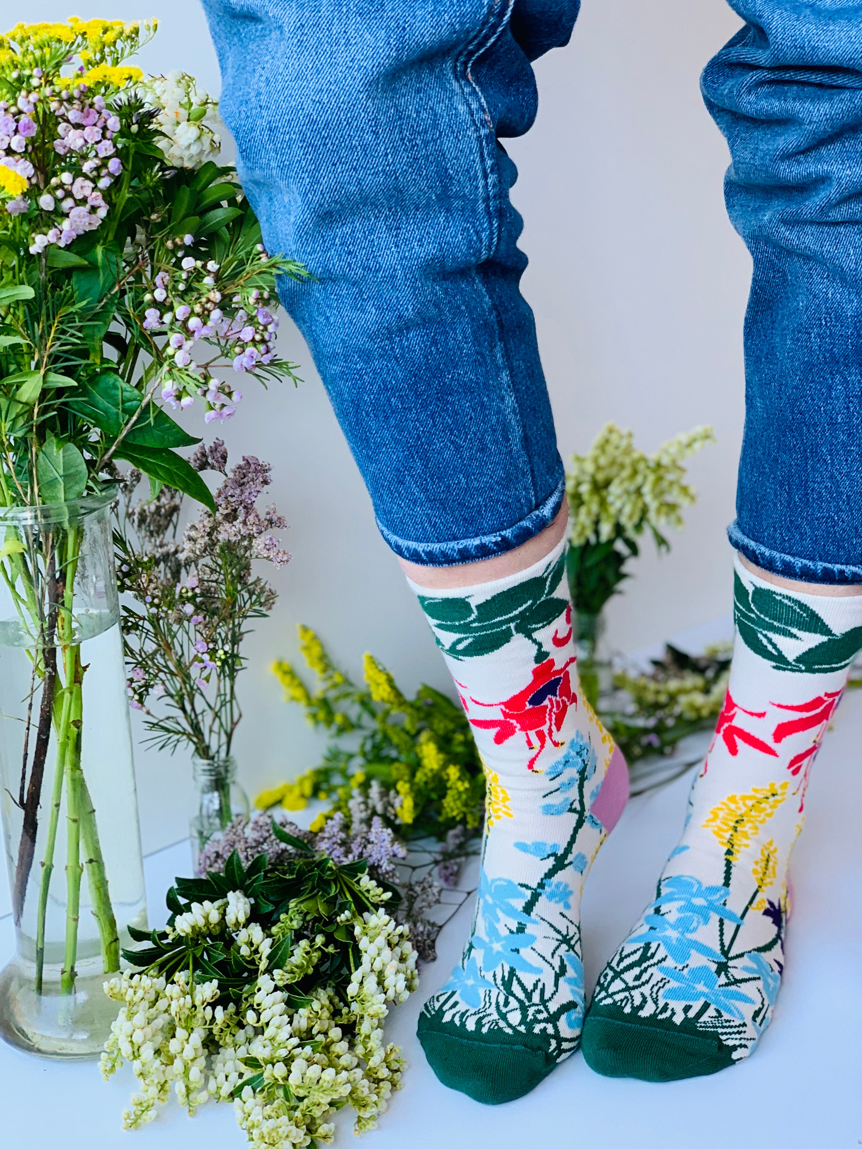 Socks of Nature + Free Mix of Native Wildflowers Seeds – Irish Socksciety